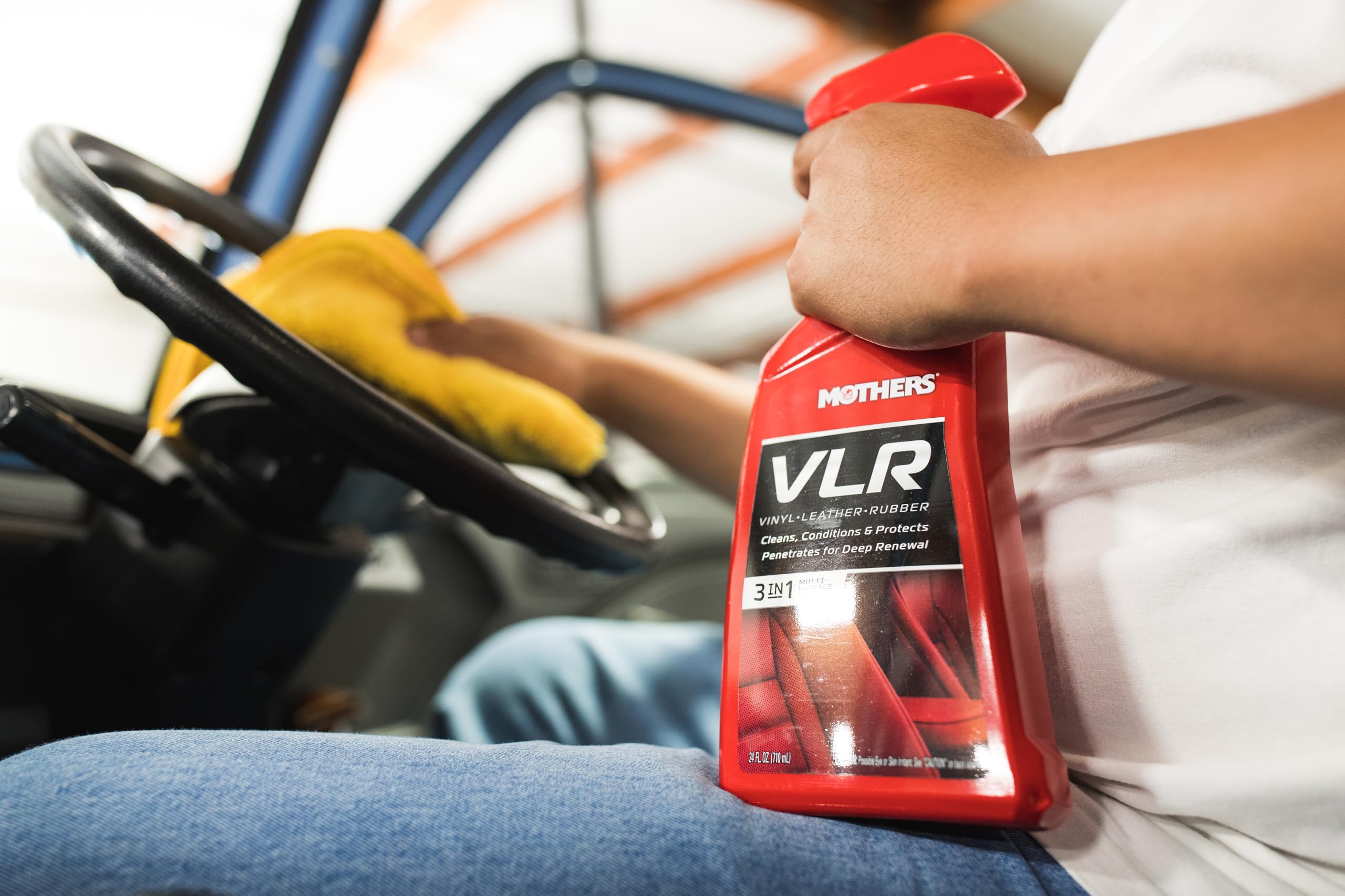 Interior surface protection care by Mothers VLR