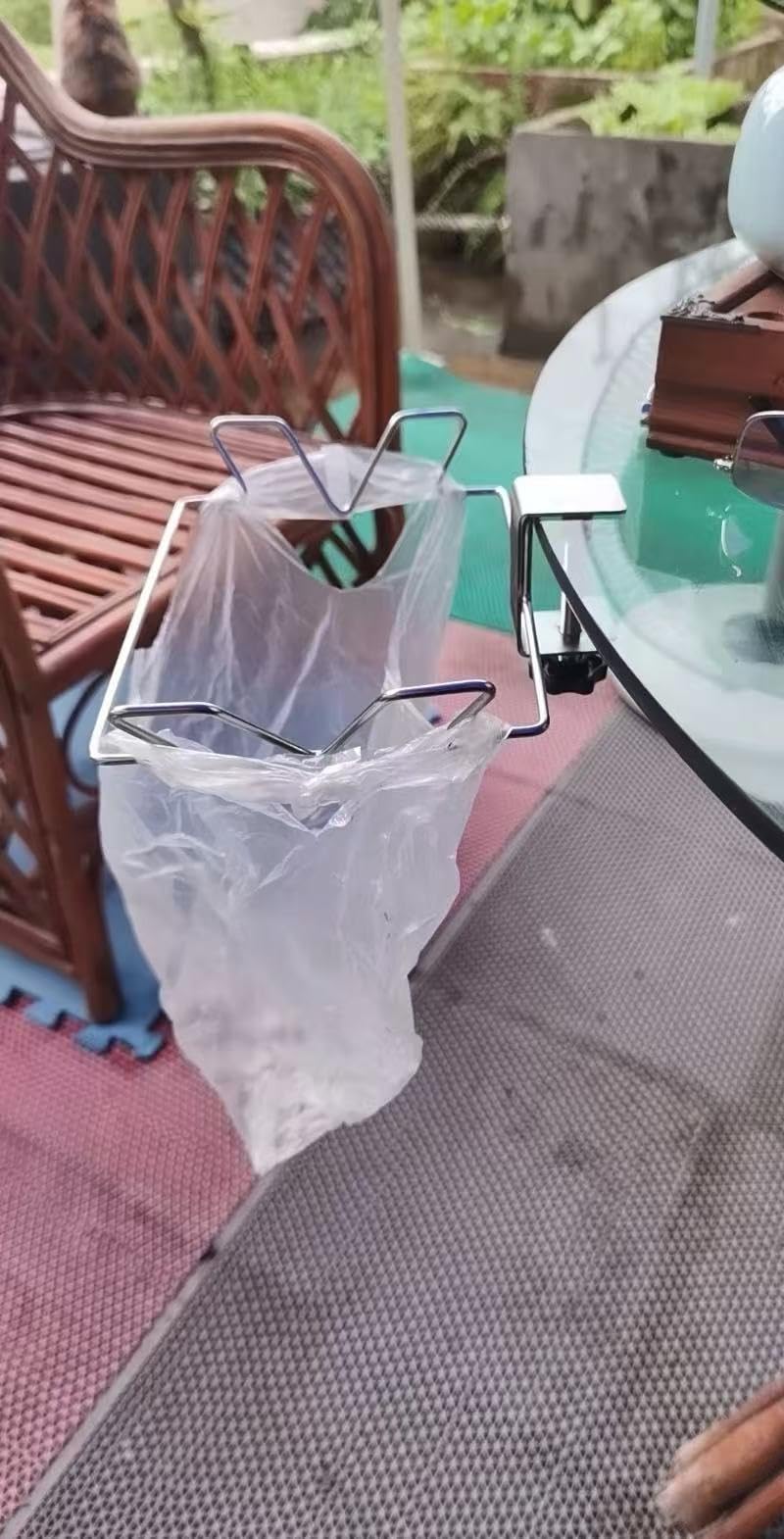INTERSNUG trash bag holder suitable for camping and RVs