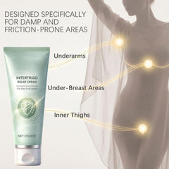 Intertrigo relief cream chafing support for underarms