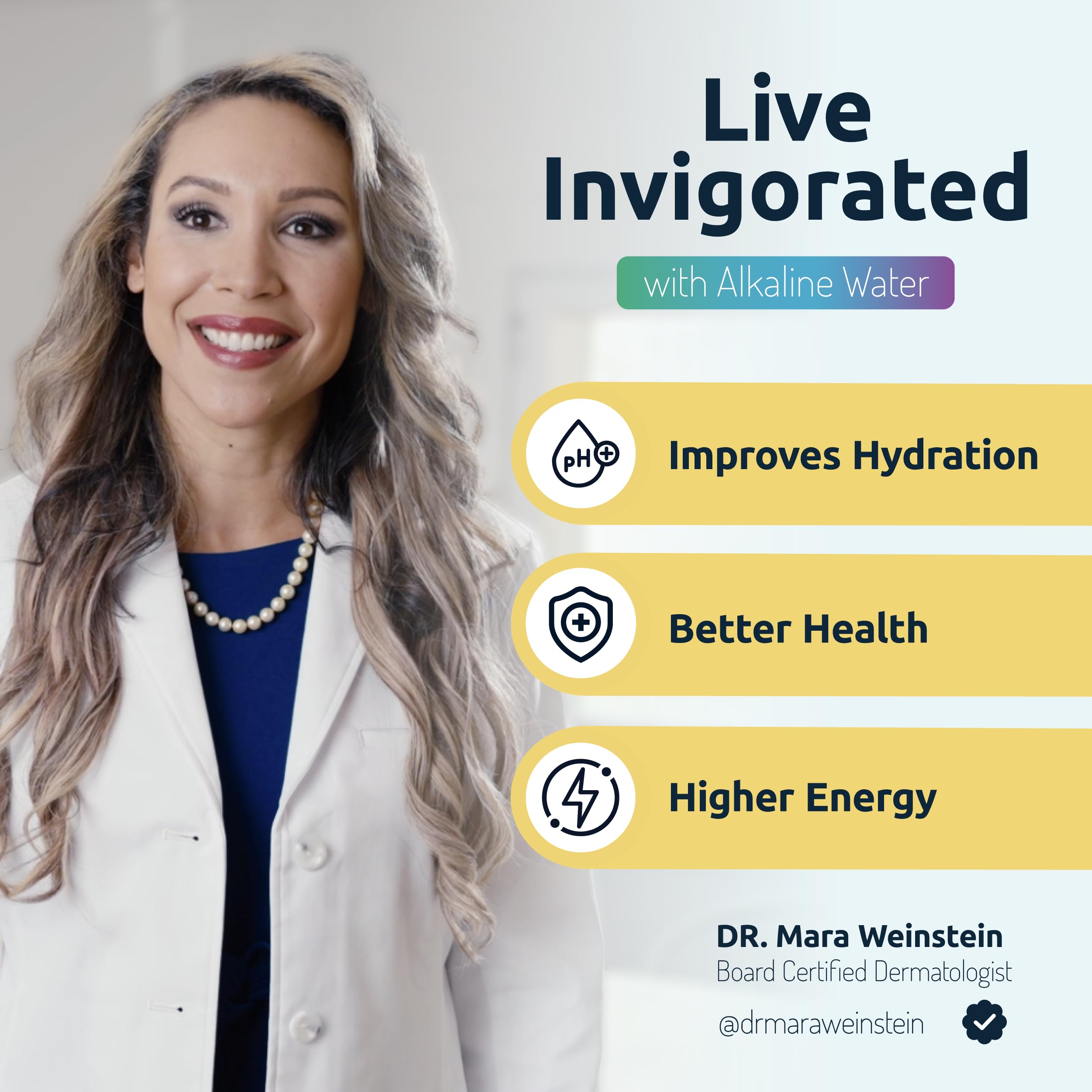 Invigorated Water alkaline portable filter pouch close-up