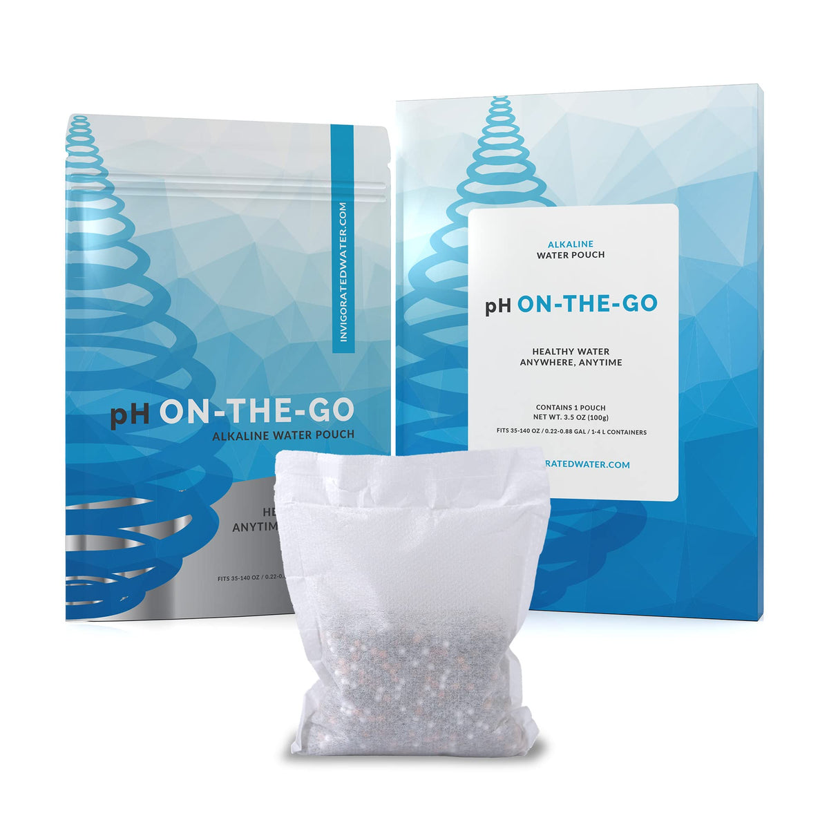 Invigorated Water pH On-The-Go filter pouch product photo