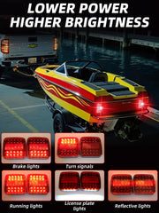 ip67 waterproof wireless trailer lights kit