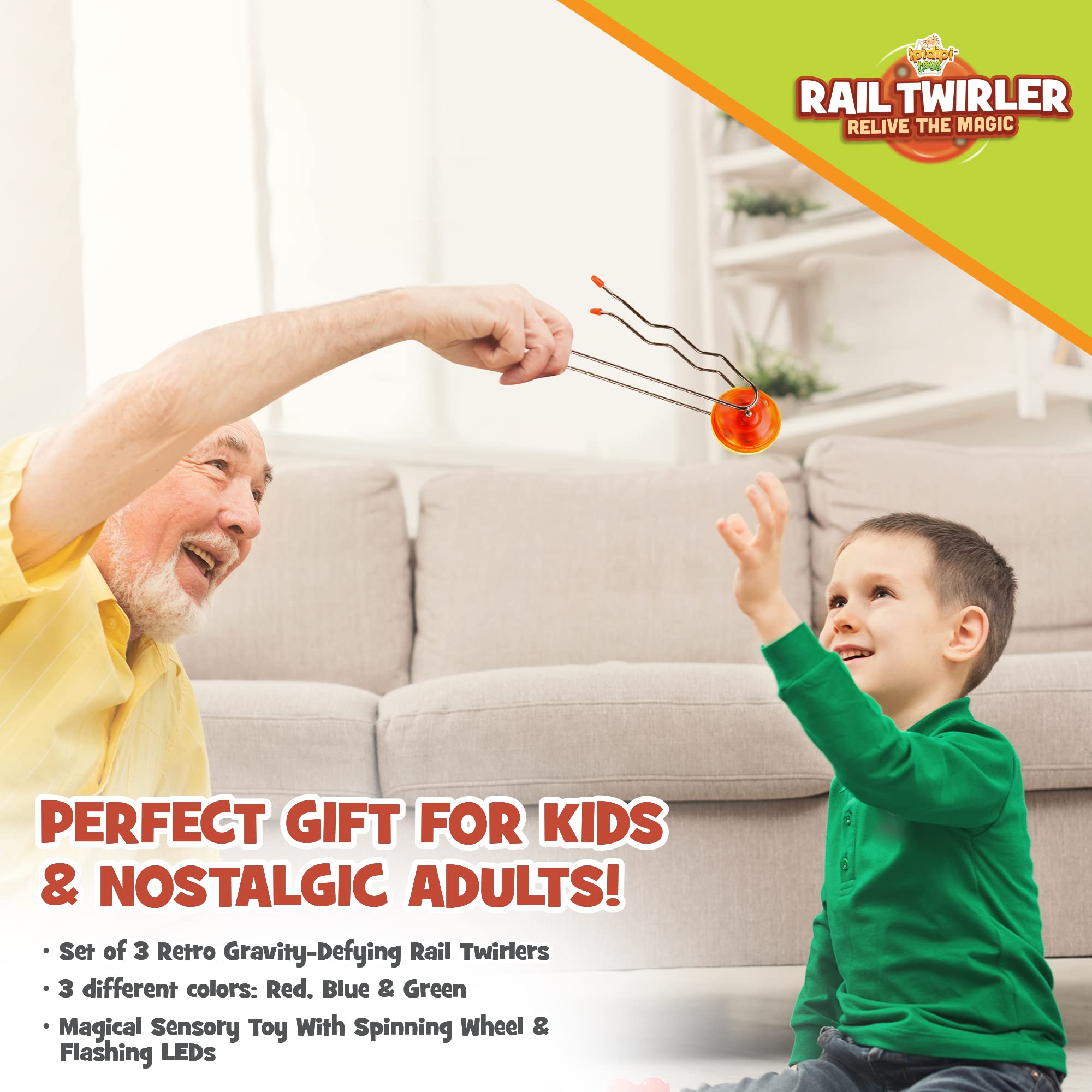 Three colorful wheels in IPIDIPI TOYS pack
