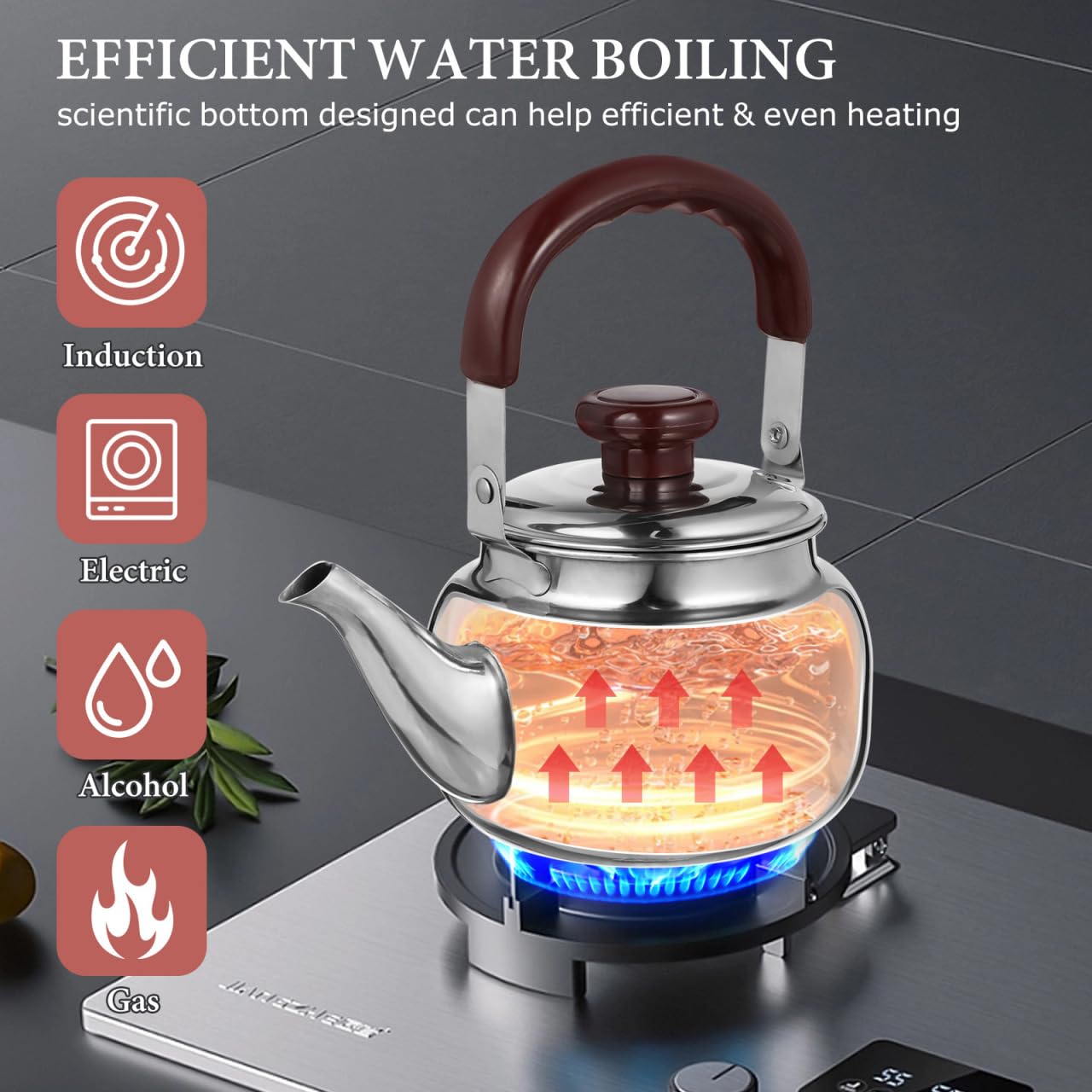 iplusmile portable kettle for camping travel 500ml
