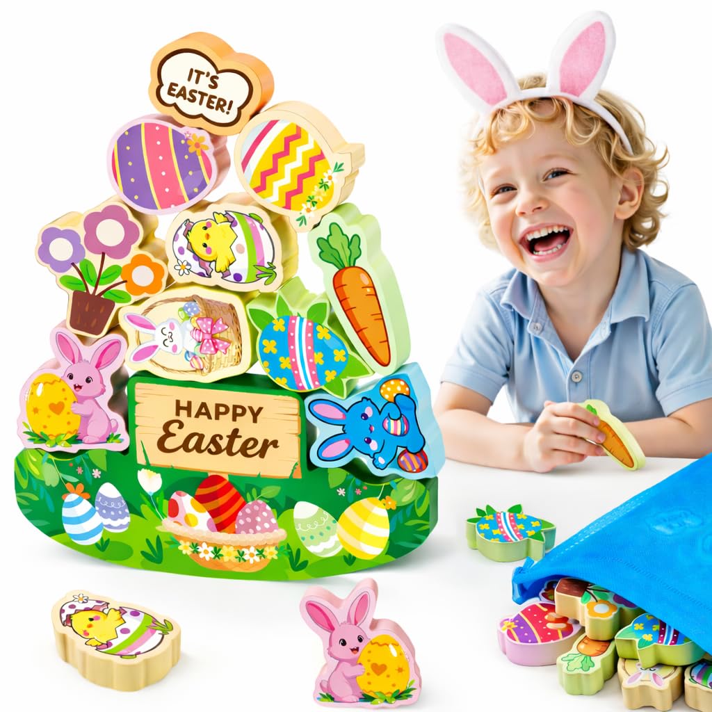 IPOURUP Easter blocks 11 pieces in gift box