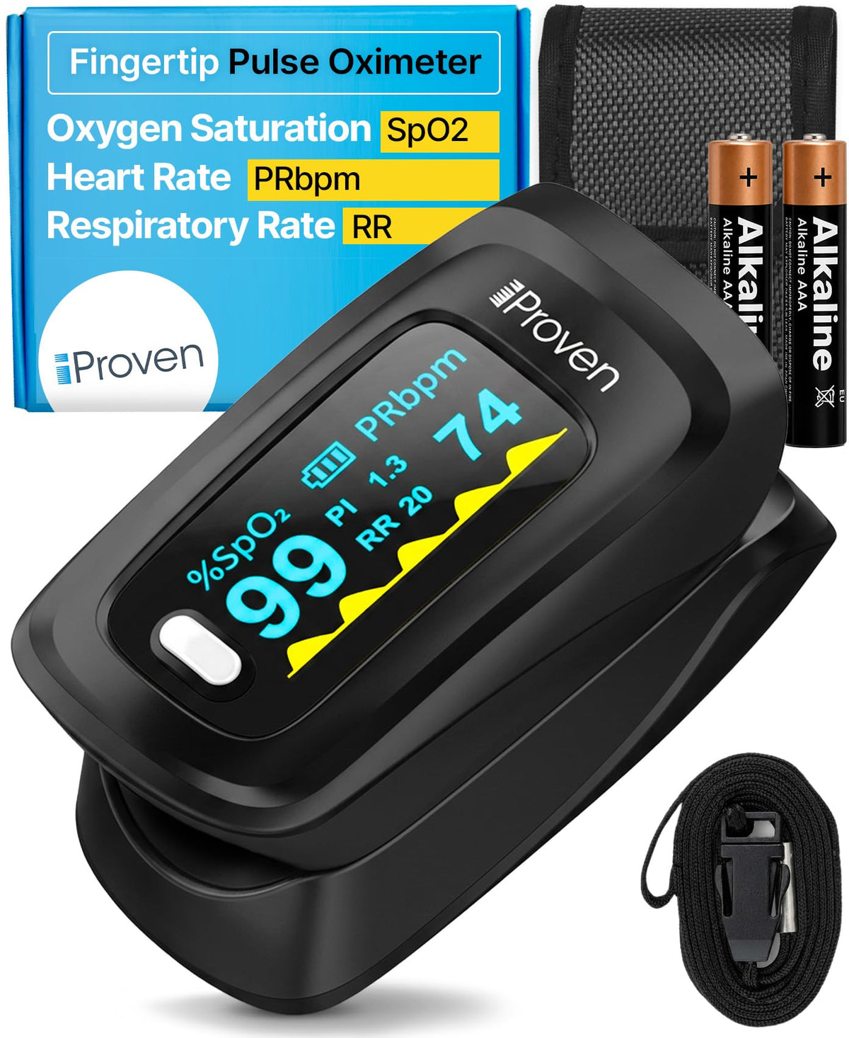 iProven OXI-27 Fingertip Oximeter product image