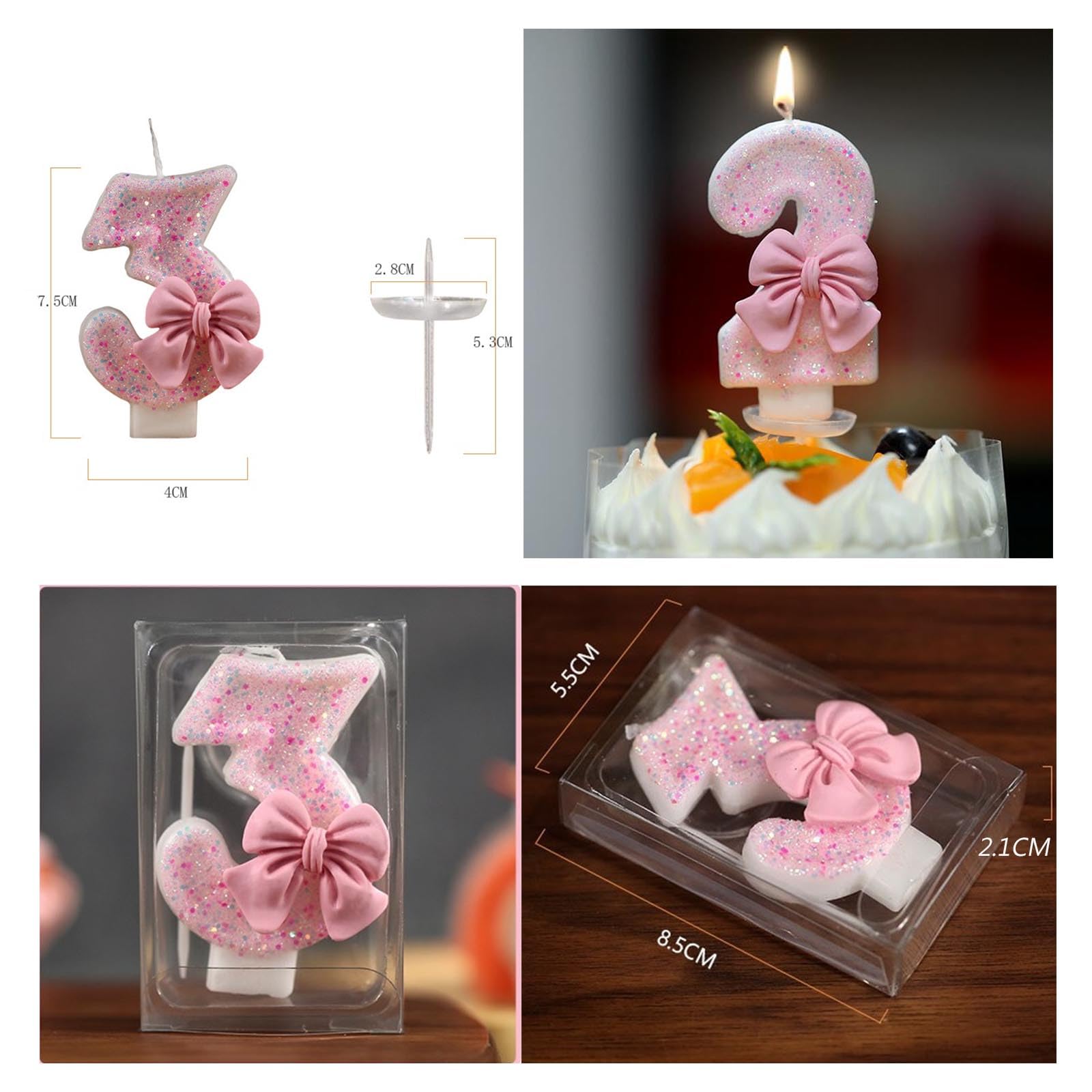 Individually packaged candles in PVC box for safe storage