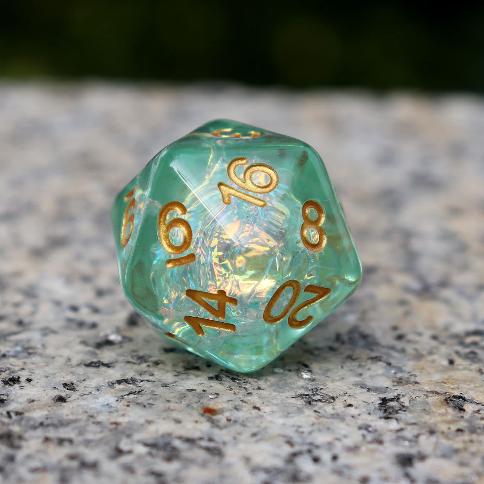 Gift dice bag included with Haxtec DND dice set