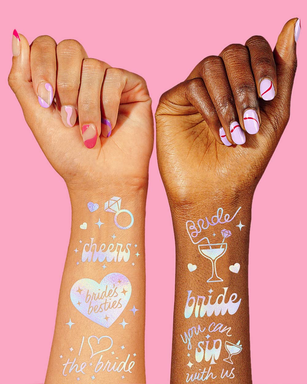 Cheers You Can Sip With Us phrases on tattoos