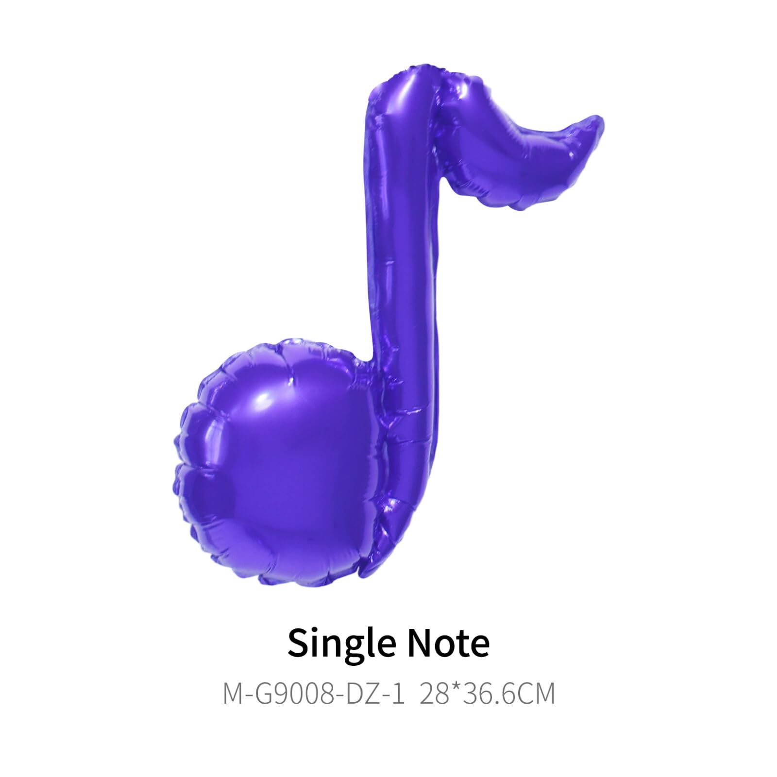 Iridescent heart balloons for music party decor