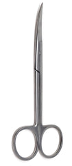 Iris Micro Dissecting Scissors 4.5 inch curved fine point stainless steel image