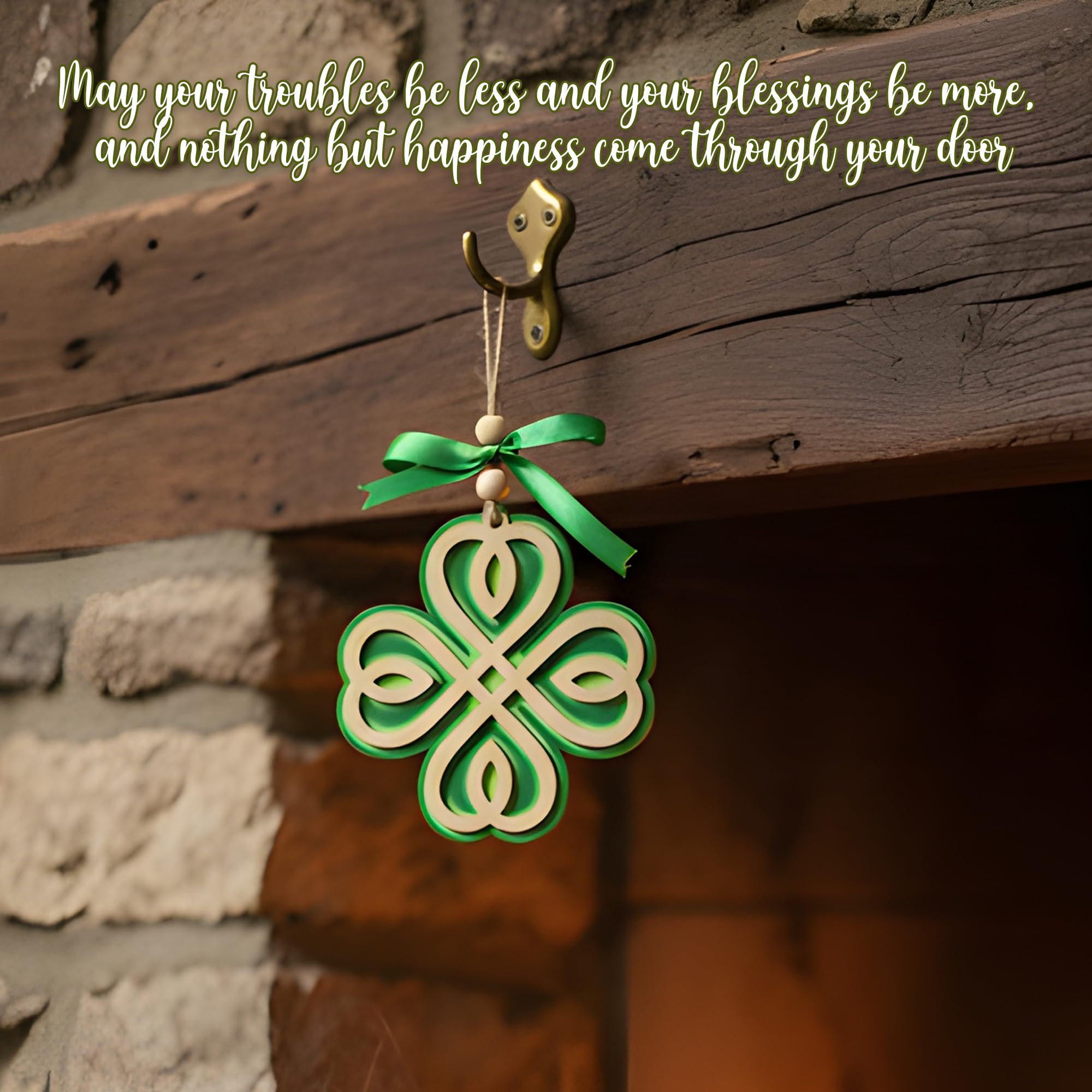 Lightweight hanging decor for windows or small trees