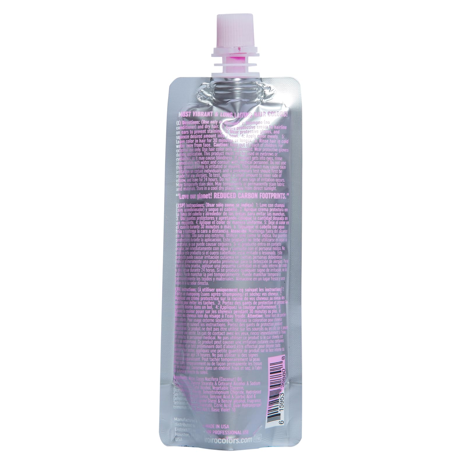 IROIRO Pink semi-permanent color 70 shade 4oz