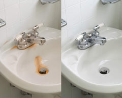 Laundry rust stains removed with Iron OUT powder
