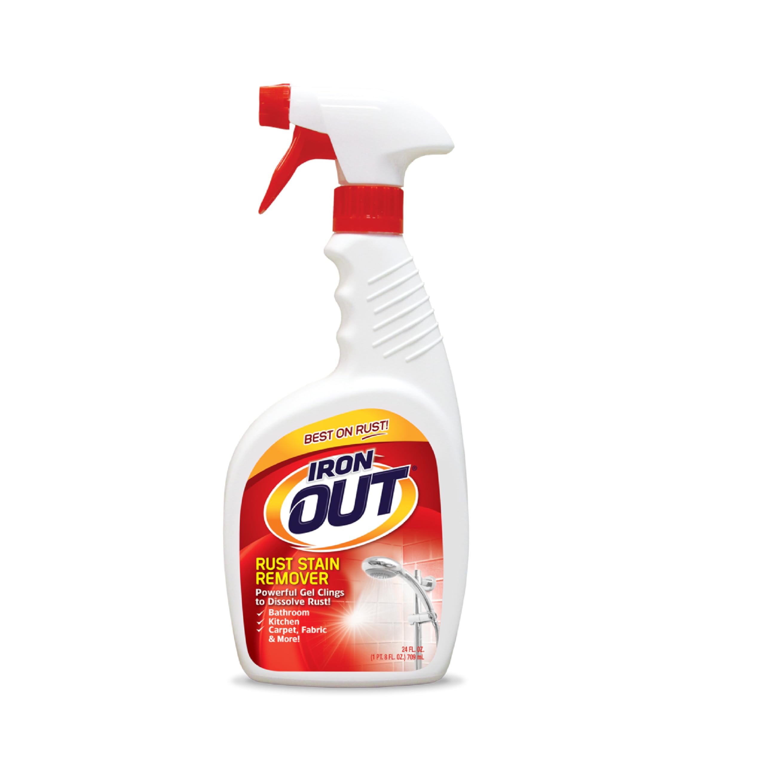Iron OUT Rust Stain Remover Spray 24 oz bottle