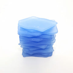 Sea glass place cards 3 inches or longer machine tumbled