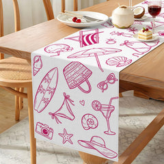 Island tropical table runner 13 x 72 inches