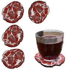 Italian American coasters decorative gift set of 4