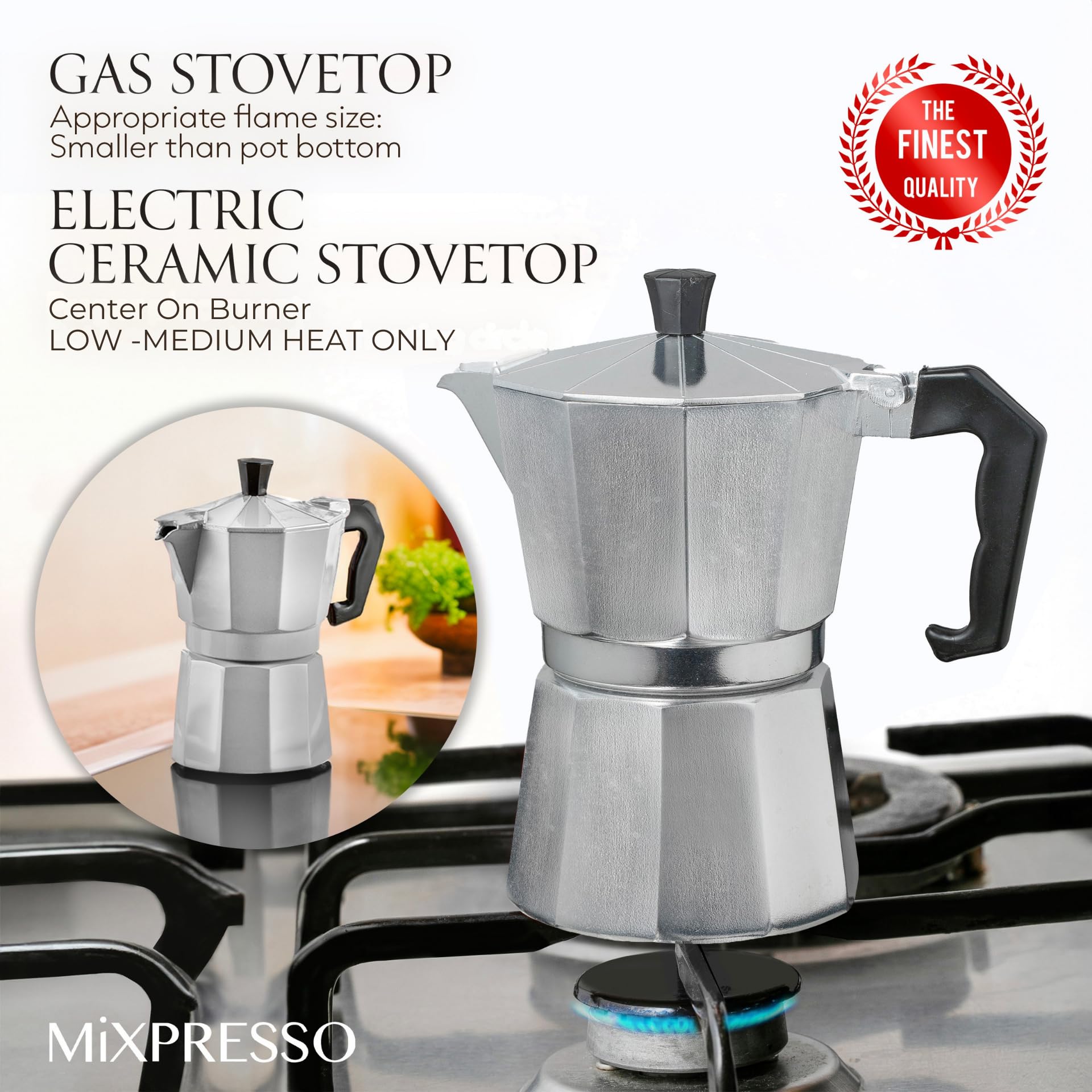 Italian Cuban coffee pot Mixpresso