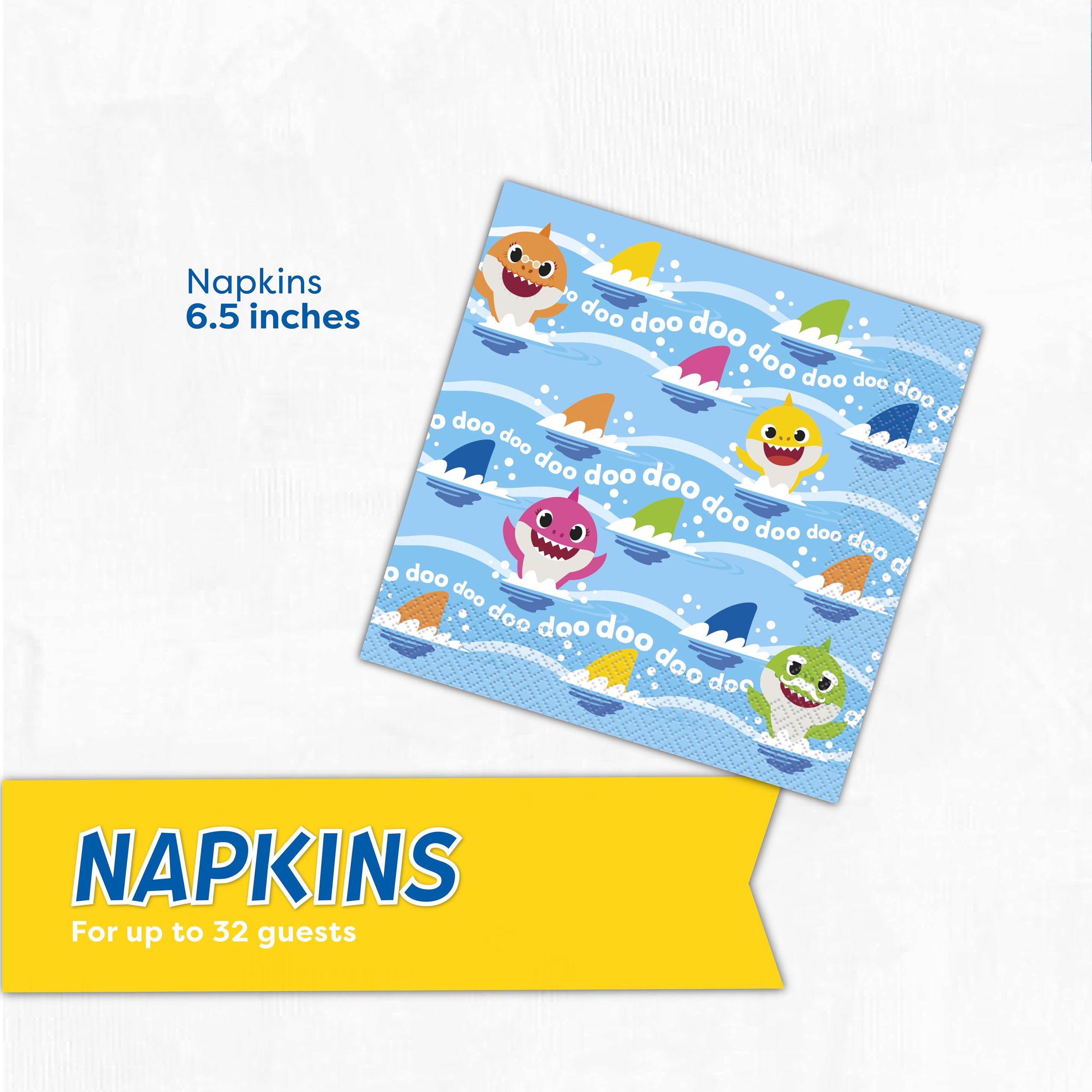 Its My Birthday sticker included with Baby Shark set