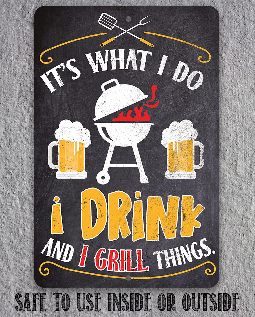 Grill Signs restaurant decor suitable for home or cafe