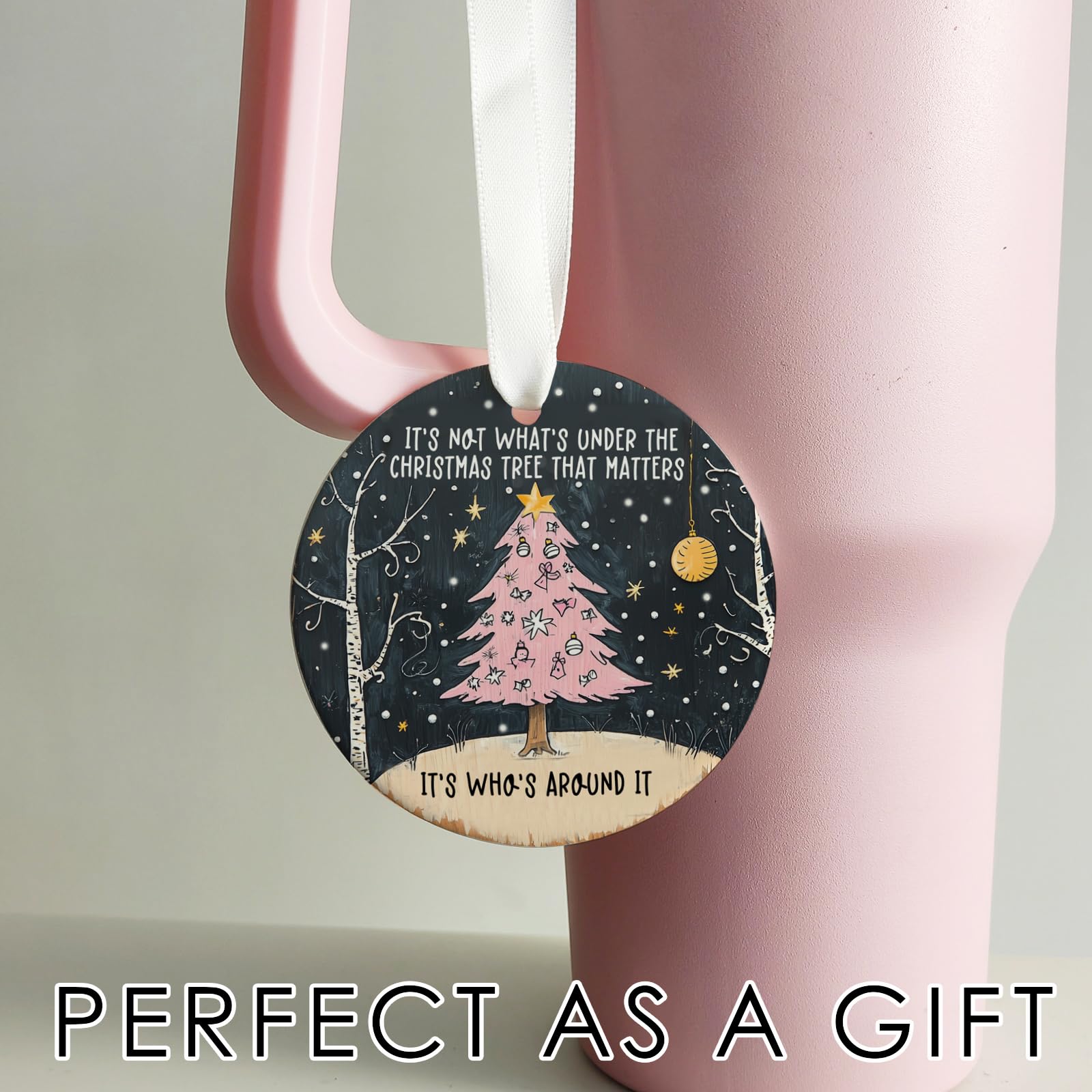 Ornament with the message celebrating togetherness