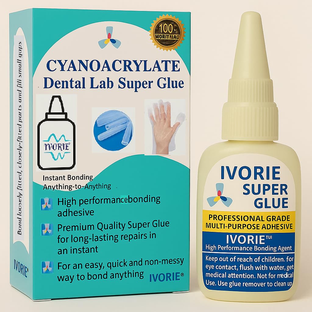 IVORIE cyanoacrylate dental adhesive transparent 30g bottle