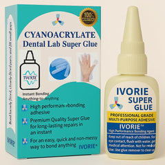 IVORIE cyanoacrylate dental adhesive transparent 30g bottle