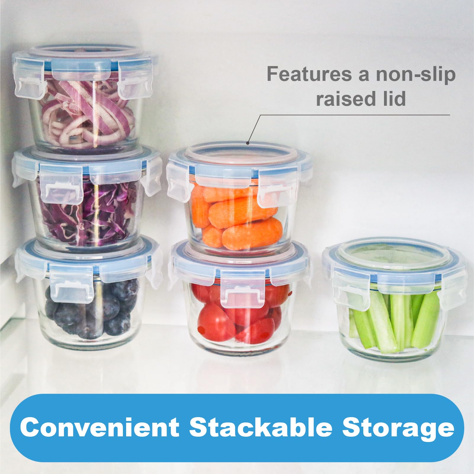 Iyulania no spill lids with silicone seal