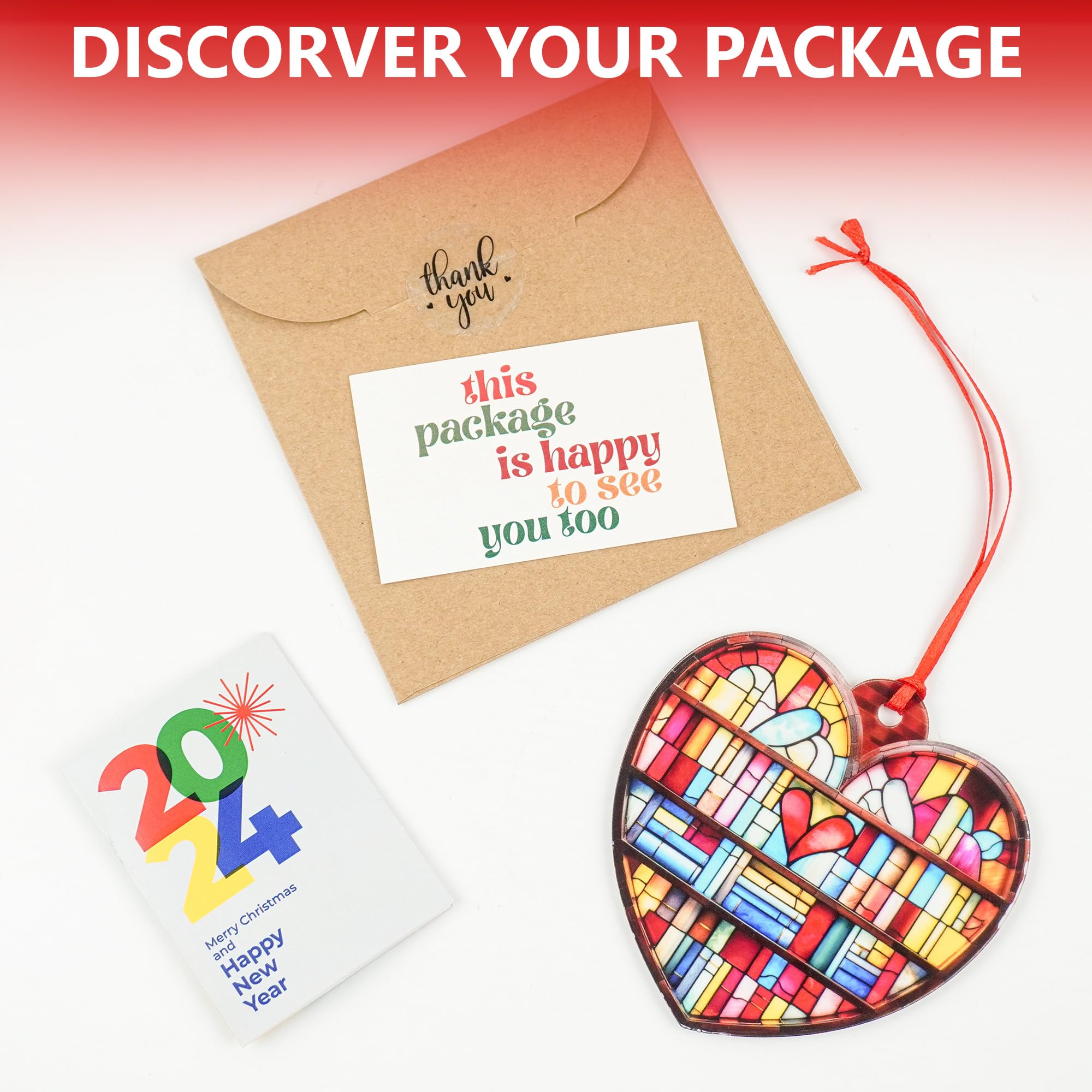 Just one more chapter ornament packaging and gift box