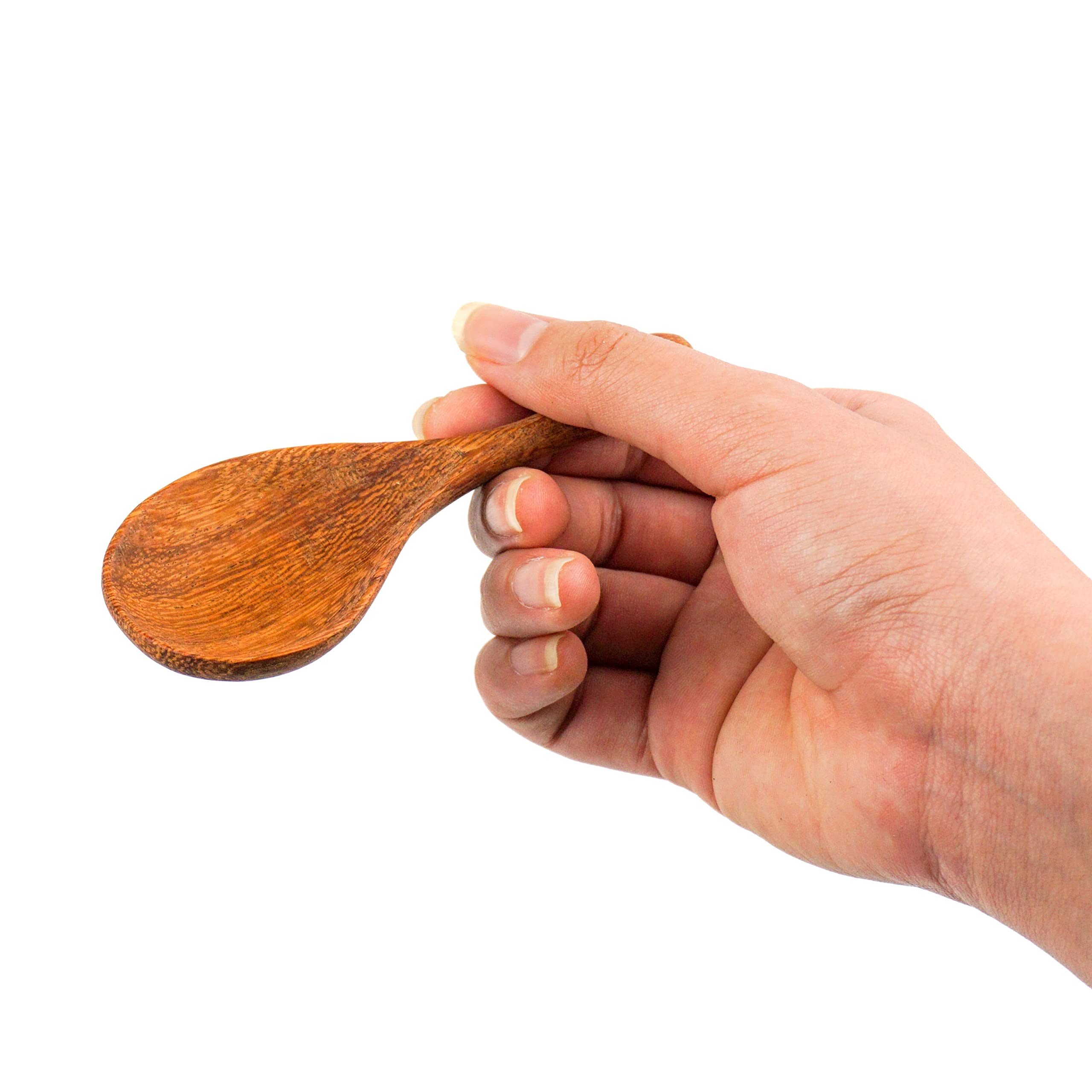 Daisy motif wooden spoon suitable for kitchen decor