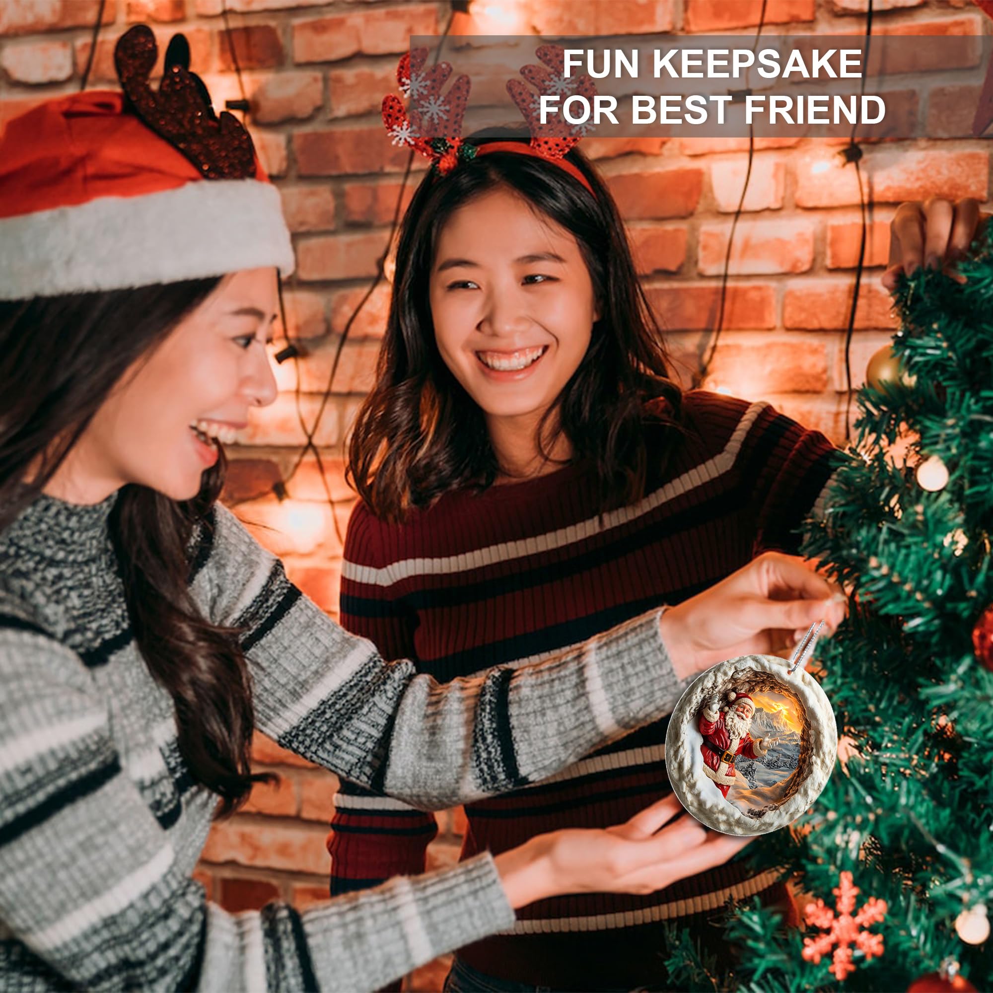 Year 2025 collectible Jabihome Christmas ornament gift set
