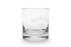 Officially licensed Jack Daniel's barware rocks glass