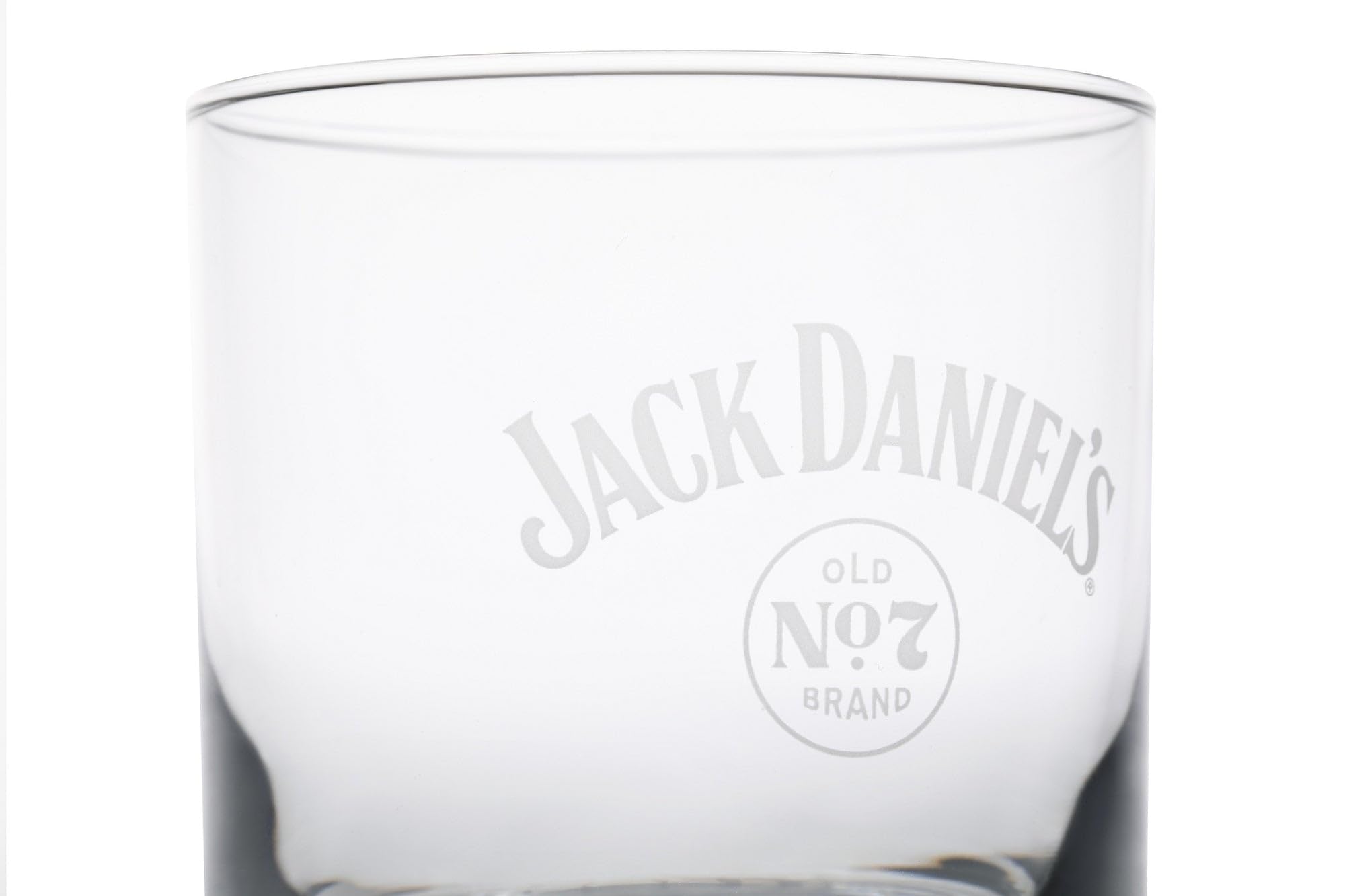 Crystal-clear whiskey glass by Jack Daniel's 11 oz