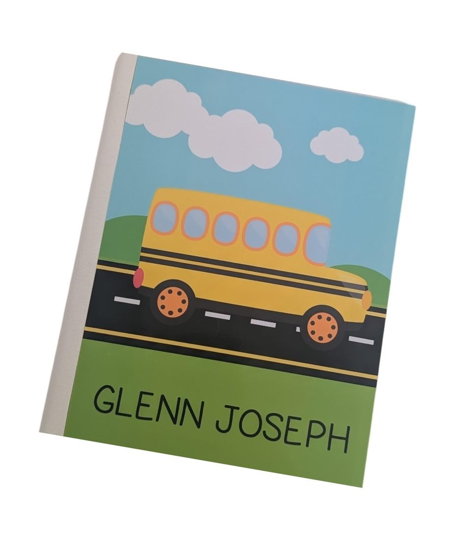 Jadazzles LLC school bus photo album front cover