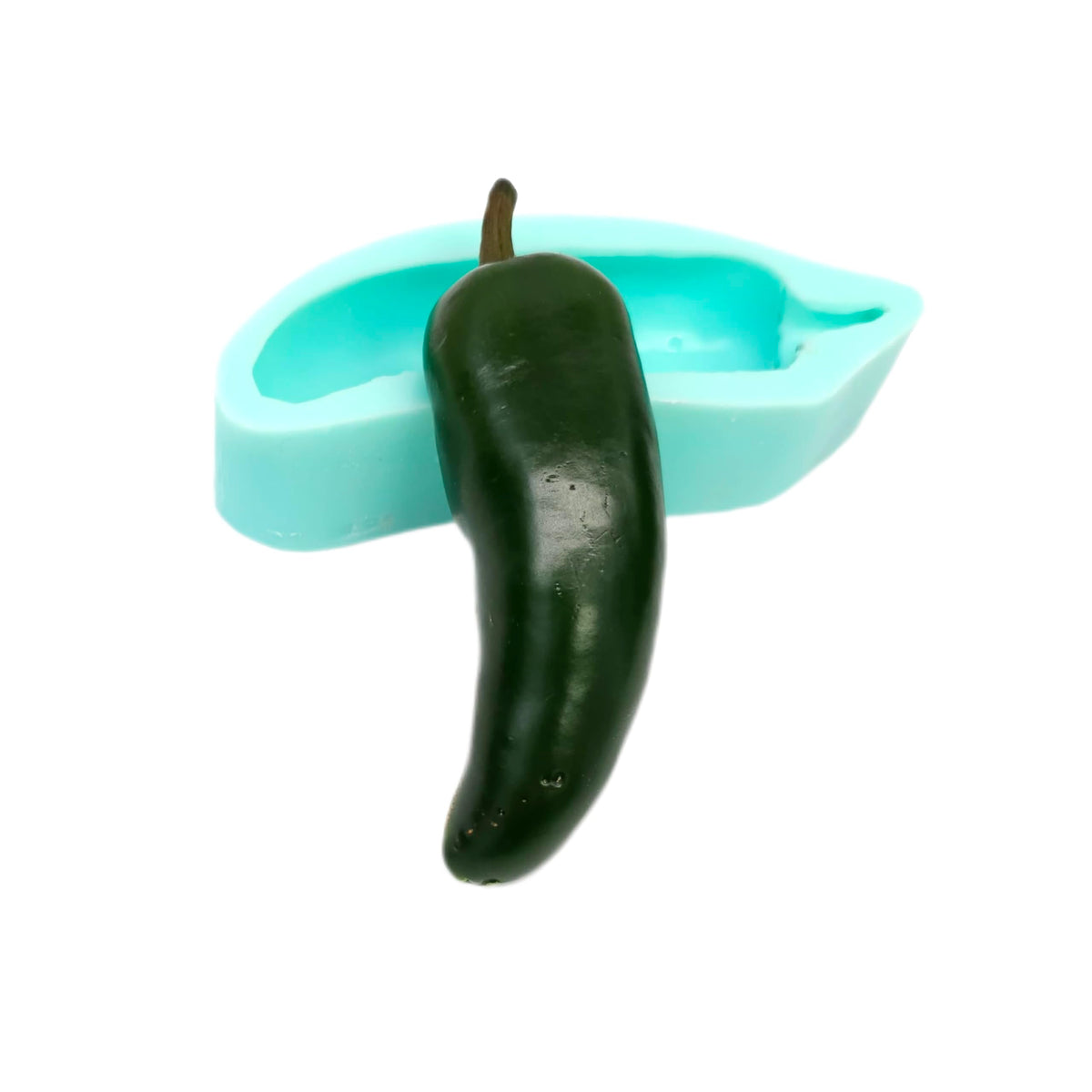 Jalapeno mold design A lifelike jalapeno shape