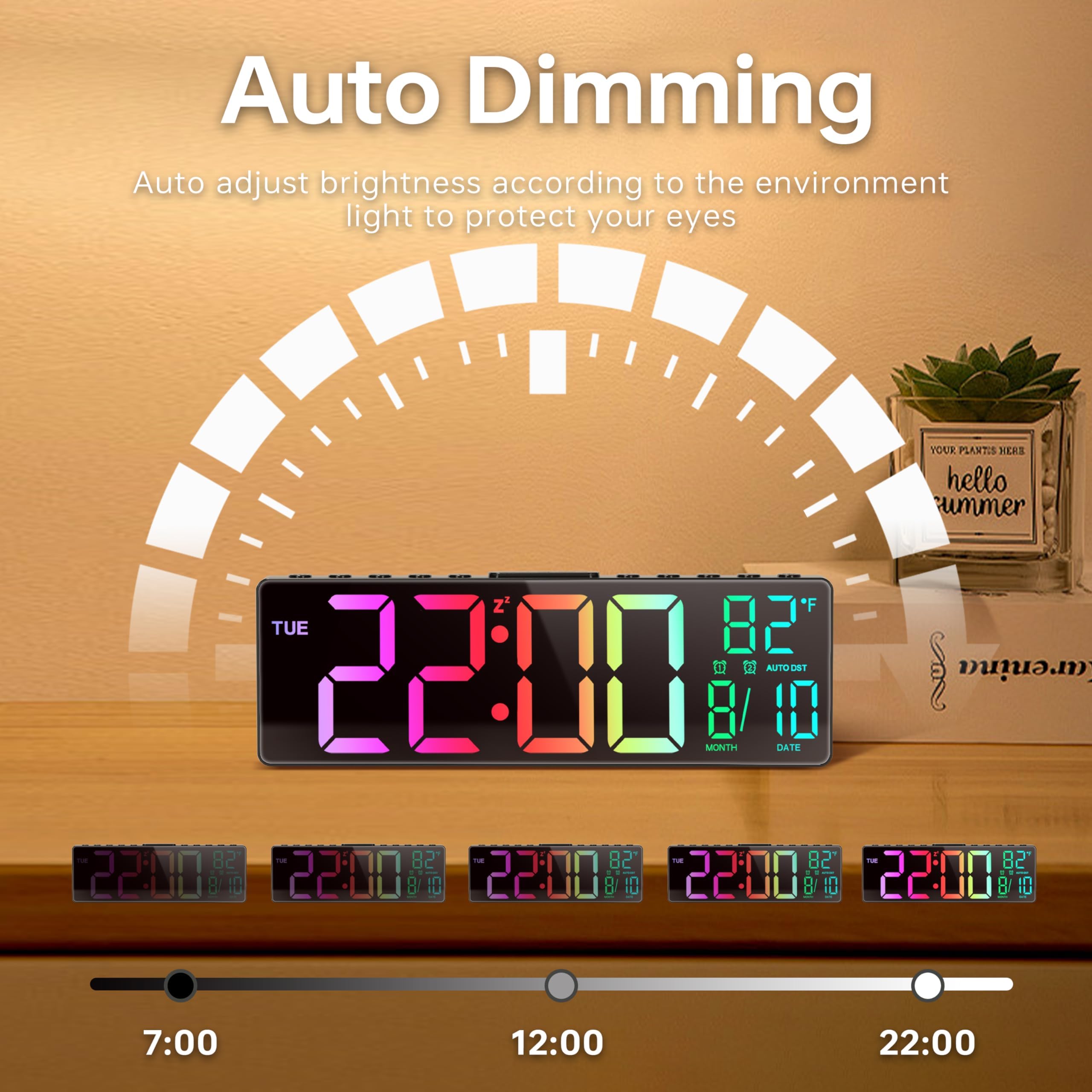 JALL classroom and home gift clock suitable for students teachers and seniors