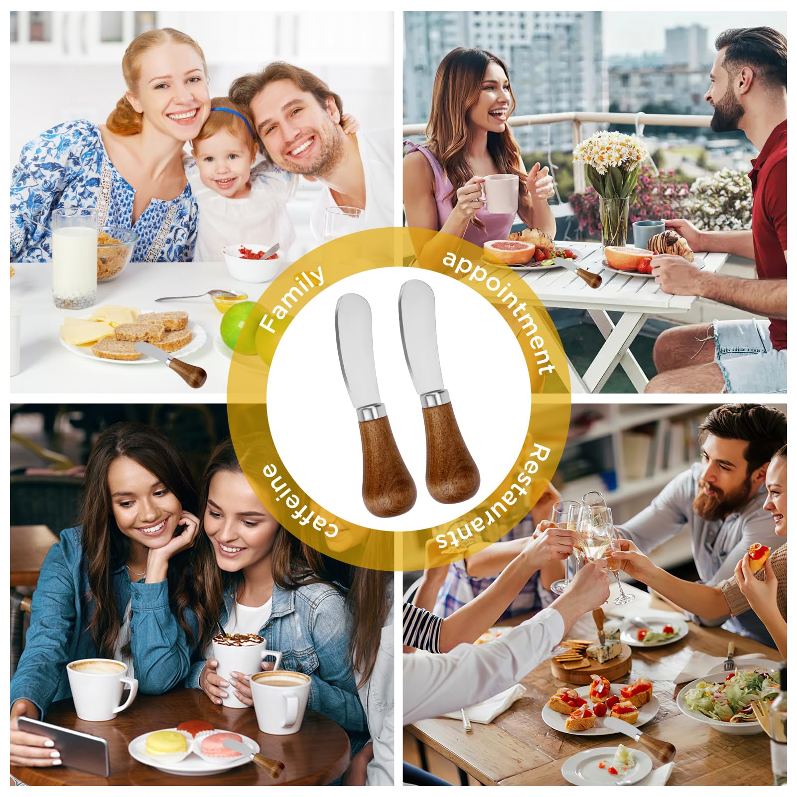Rust resistant stainless steel blade for durable use in cooking