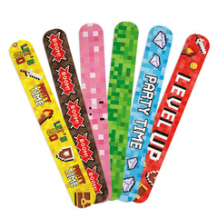 JamboRella Pixel Party Favor Slap Bracelets product image