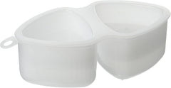 JapanBargain 1761 sushi mold triangle shape white