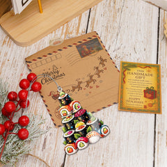 Japanese food Christmas decor ornament on tree