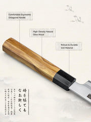 Japanese high carbon stainless steel blade 62 HRC
