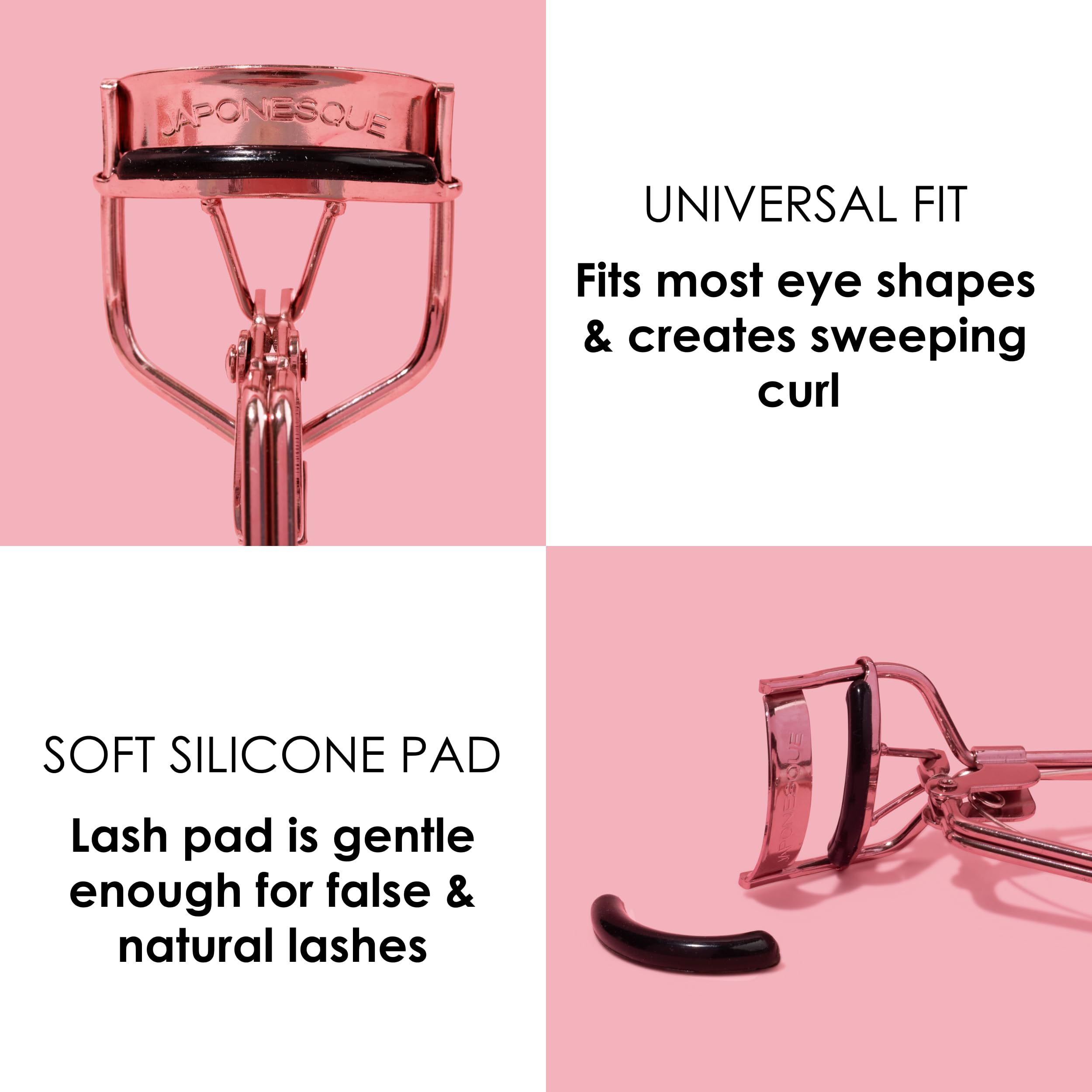 JAPONESQUE eyelash curler universal fit for most eye shapes