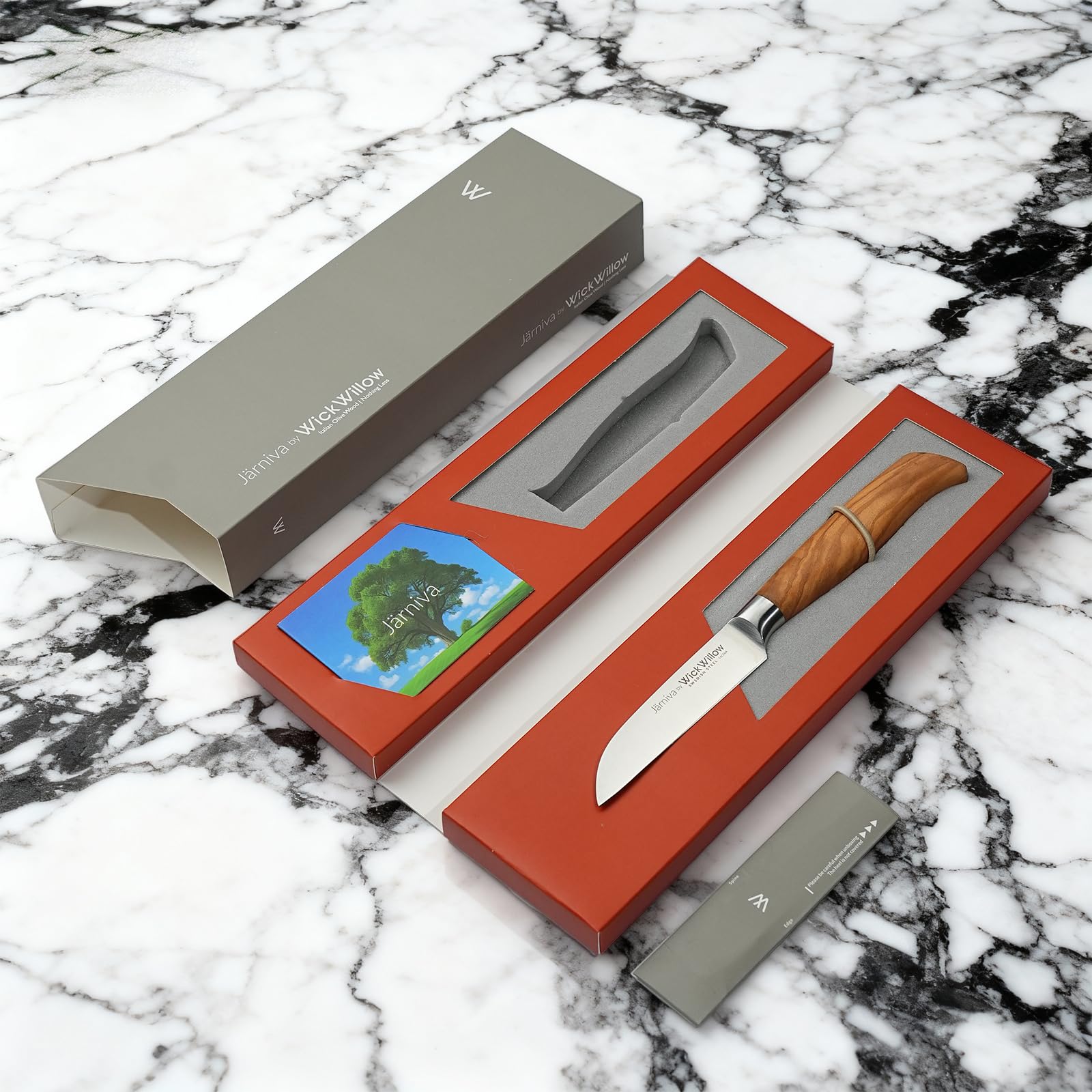 Jarniva compact paring knife for precise cuts