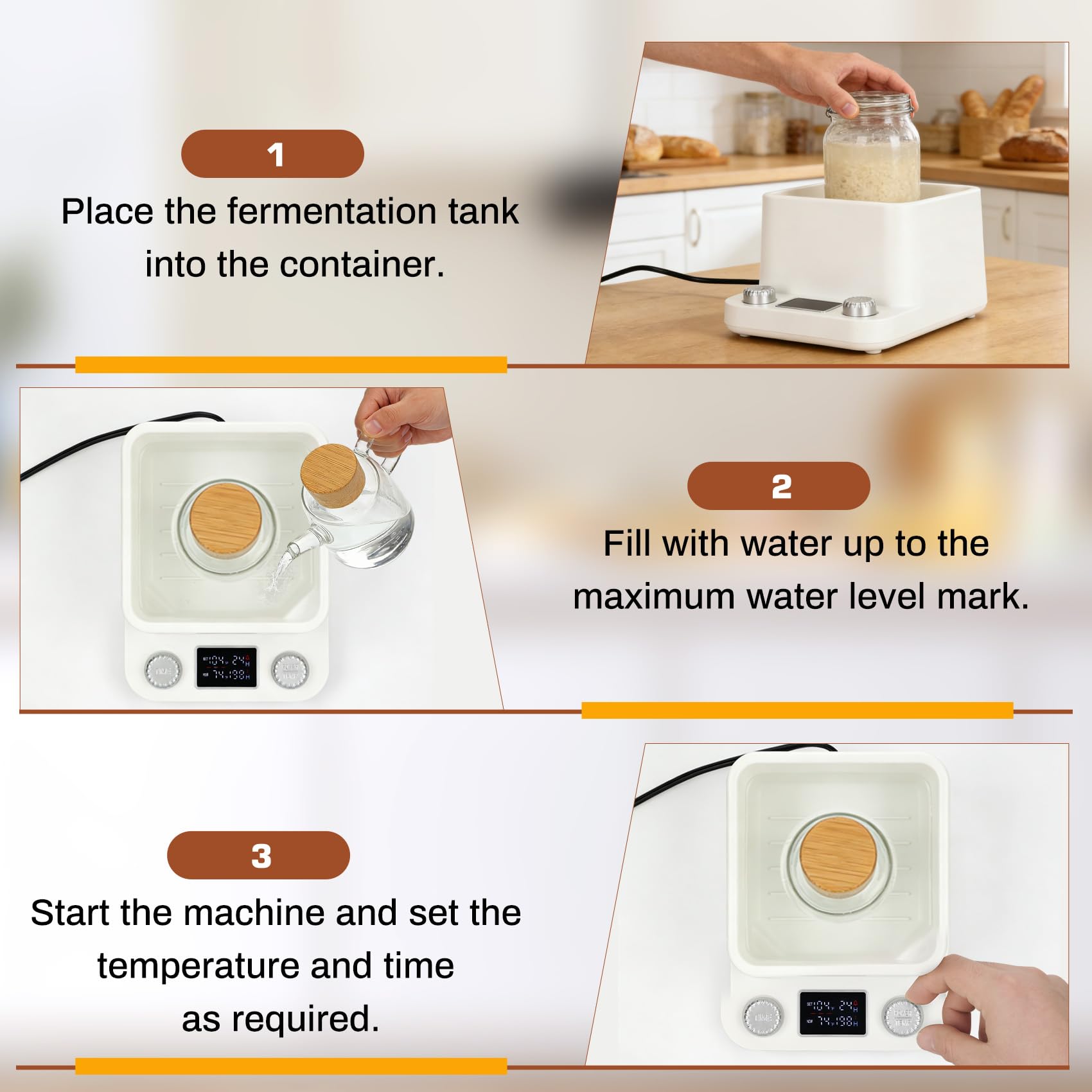 Heating area 5 x 5 inches supporting jars up to 5 inches diameter