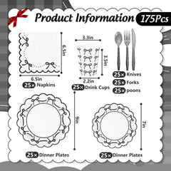 JarThenaAMCS 25 guests tableware set