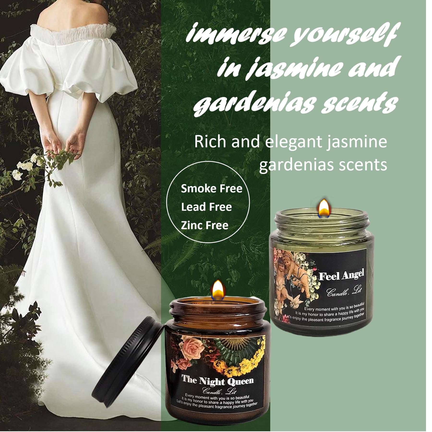 jasmine and gardenia fragrance Night Queen and Angel notes