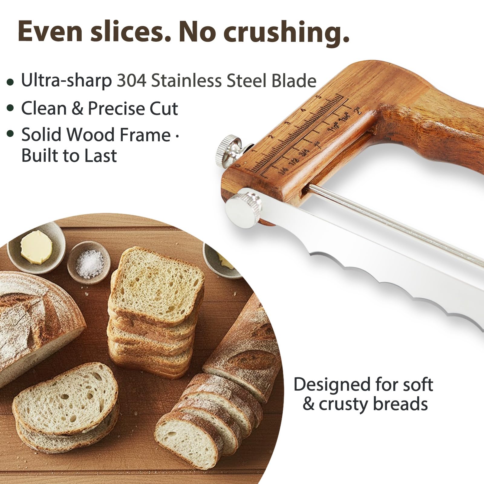 Jawanfu durable stainless steel blade bread slicer packaging