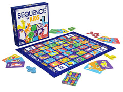Jax SEQUENCE for Kids card deck and board spots