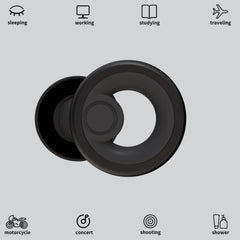 8 Size Eartips included with Jayine Ear Plugs